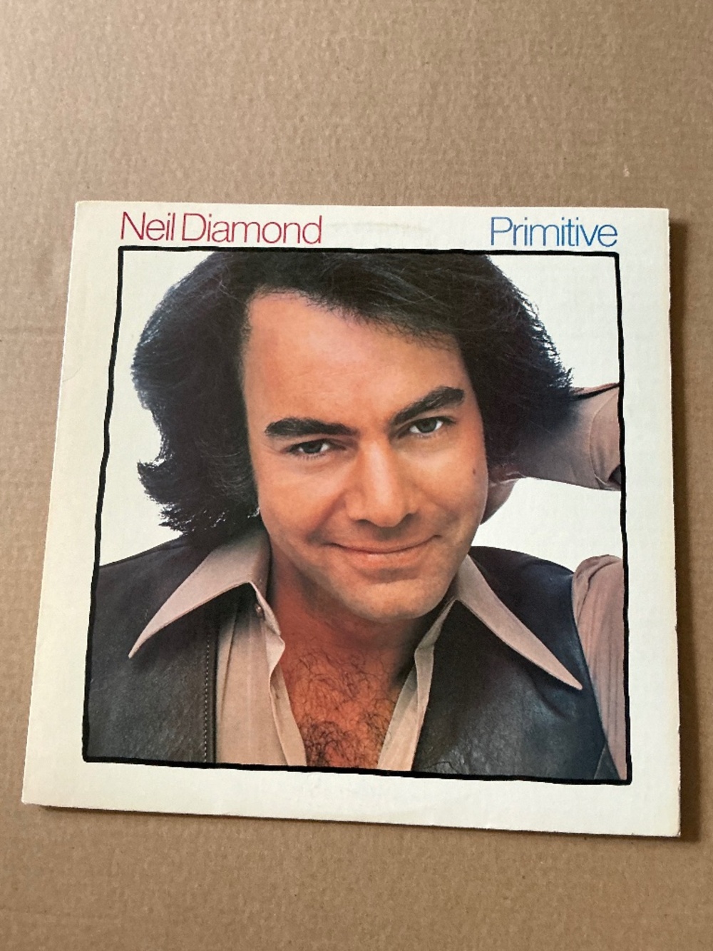 Neil Diamond Primitive Vinyl CBS Records 1984